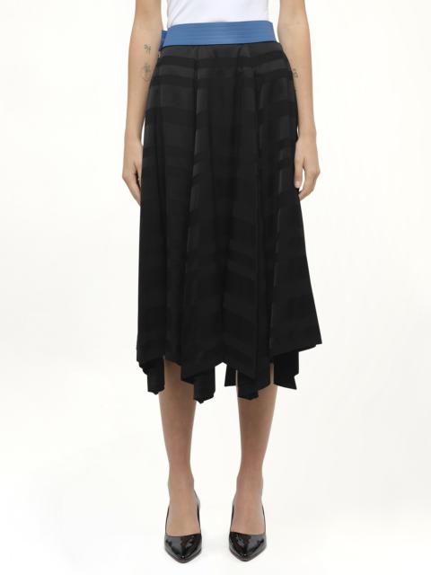 Loewe Asym Skirt in Black