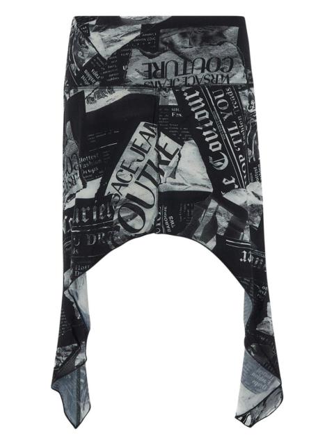 VERSACE JEANS COUTURE Printed skirt