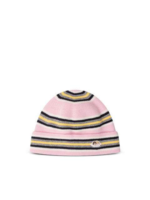 FIORUCCI striped beanie hat