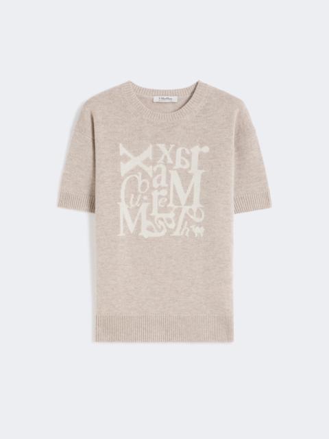 'S Max Mara FELINO Wool and cashmere knitwear - BEIGE