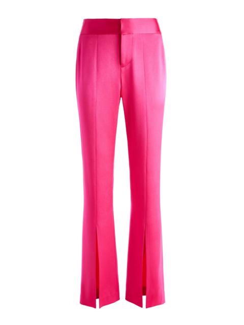 Alice + Olivia JODY HIGH WAISTED FRONT SLIT PANT