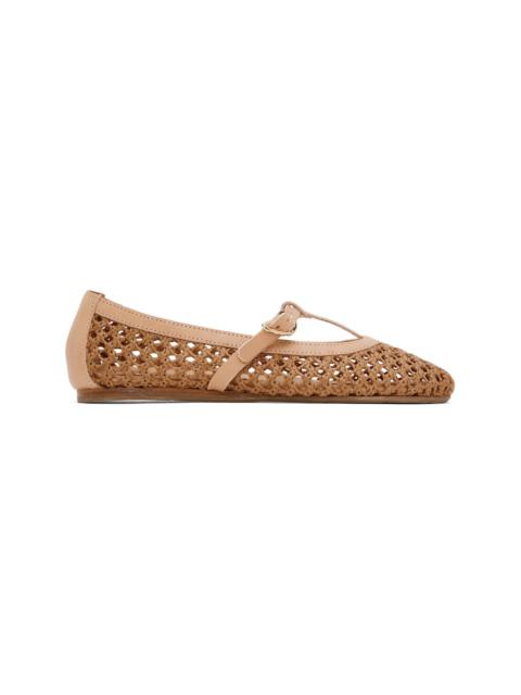 ANCIENT GREEK SANDALS Brown Aerati Ballerina Flats