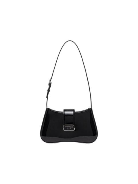 EMPORIO ARMANI buckle-strap shoulder bag