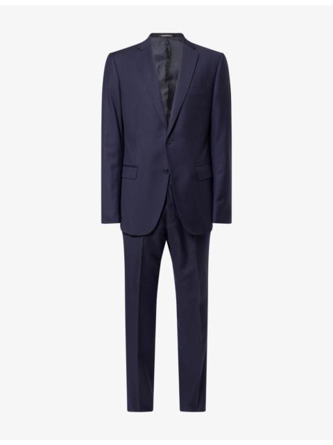 EMPORIO ARMANI Single-Breasted Notch-Lapel Wool Suit