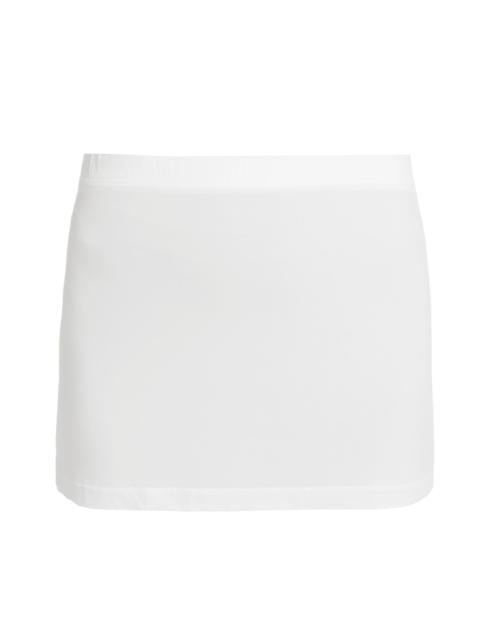 WARDROBE.NYC WARDROBE. NYC Women's Elasticized Tube Miniskirt - White