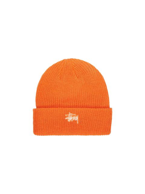 Stussy Basic Cuff Beanie 'Orange'