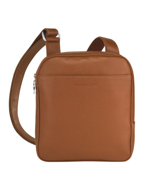 Le Foulonné XS Crossbody bag Caramel - Leather