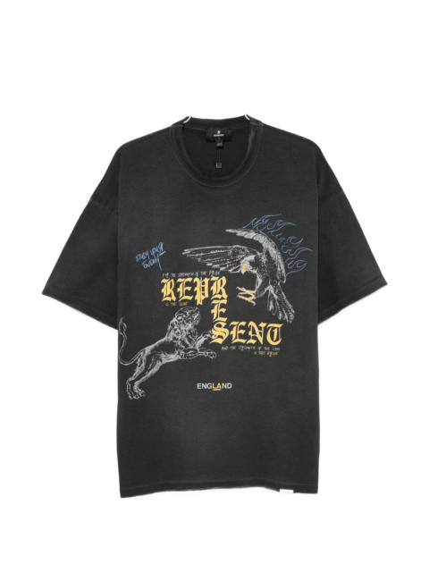 REPRESENT Represent Enemy Graphic-print Cotton T-shirt