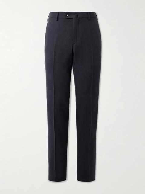 Loro Piana Pantaflat Slim-Fit Straight-Leg Linen-Twill Suit Trousers