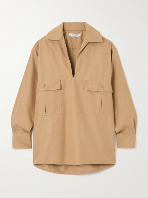 Max Mara Ulrico Cotton-canvas Shirt