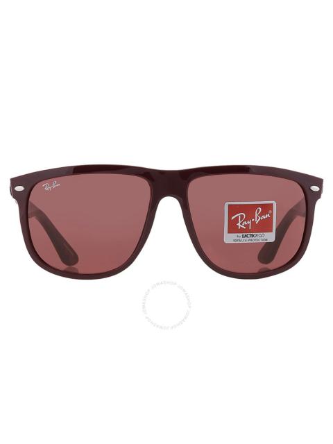 Ray-Ban Ray Ban Boyfriend Dark Violet Square Men's Sunglasses RB4147 671869 60