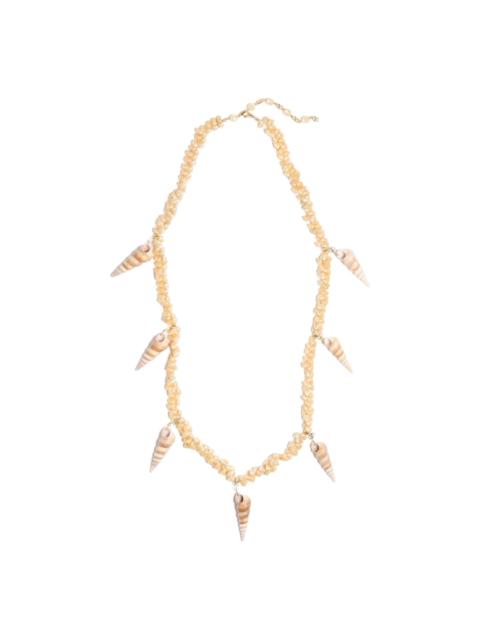 Valentino Jardin Aquatique shell necklace