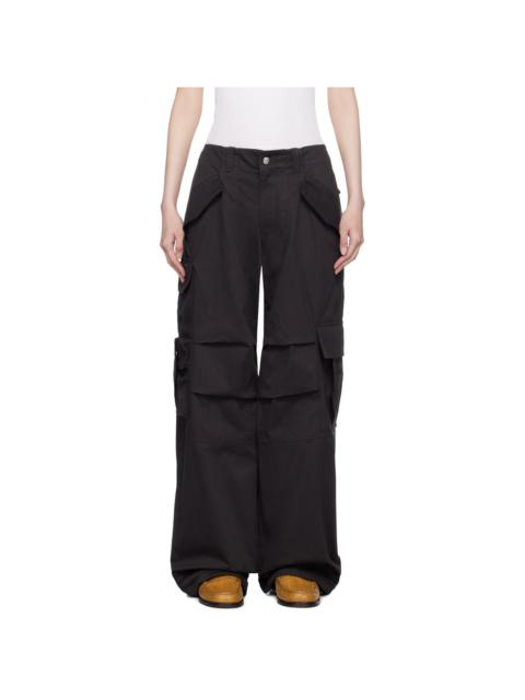 Rhude Black Ceremonia Cargo Pants