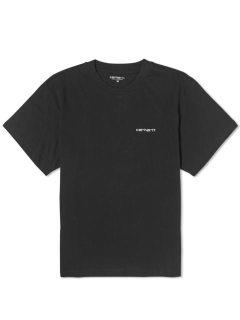 Carhartt Carhartt WIP Script Embroidery Logo T-Shirt
