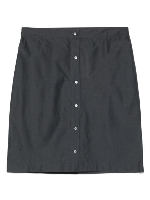 paloma wool button-front mini skirt