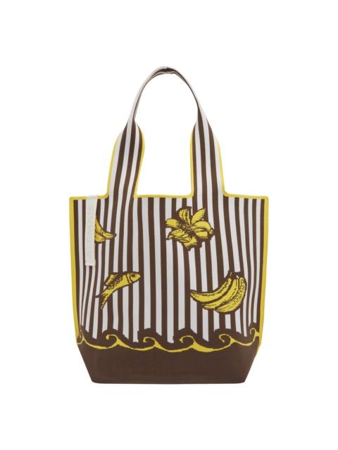 ALÉMAIS Mona Jacquard Shopper Tote