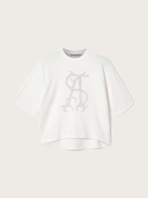 ALLSAINTS REFLEX AMELIE EMBELLISHED T-SHIRT