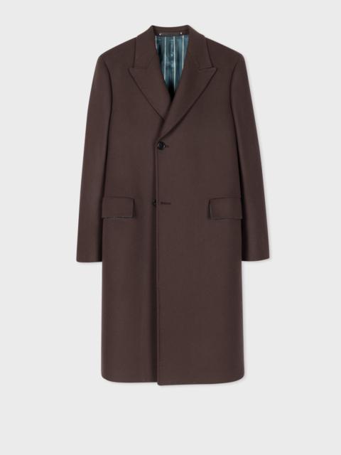 Paul Smith Wool-Cashmere Epsom Coat