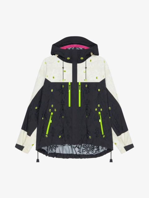 Givenchy TECHNICAL JACKET WITH EMBROIDERIES AND RHINESTONES
