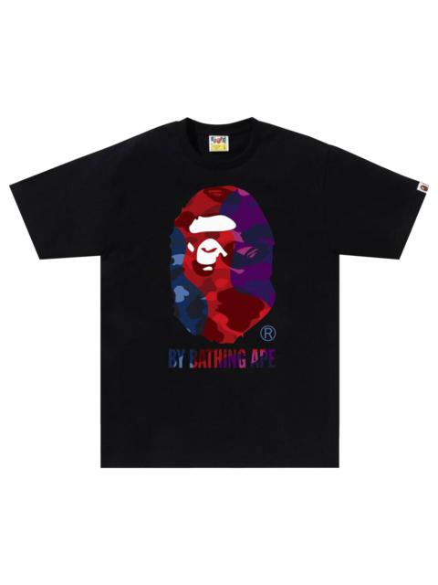 BAPE Color Camo Crazy By Bathing Ape Tee 'Black'