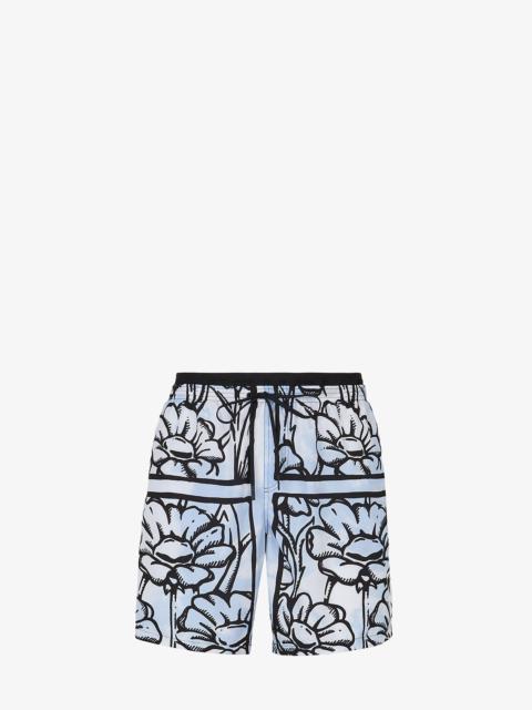 FENDI Fendi Roma Joshua Vides tech fabric shorts