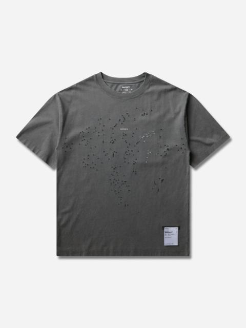SATISFY Men's MothTech T-Shirt Faded Black