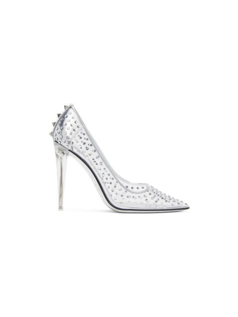 Valentino Silver Rockstud Heels