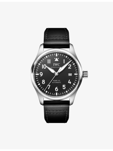 IWC Schaffhausen Pilot’s 40mm Mark XX Stainless Steel Automatic Watch