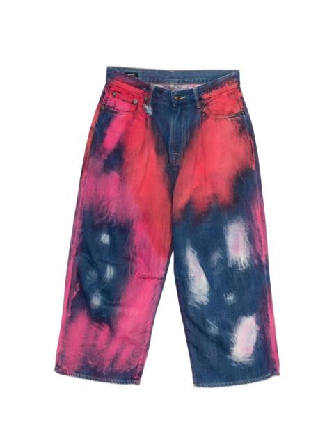 R13 tie-dye jeans