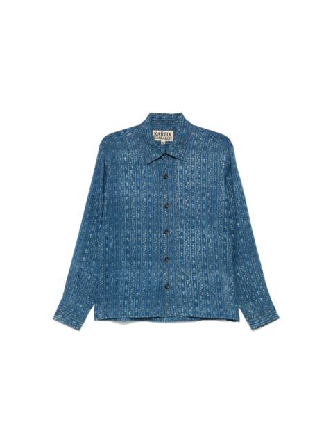 KARTIK RESEARCH printed shirt