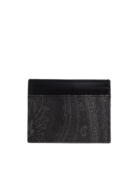 Etro paisley-patterned card holder