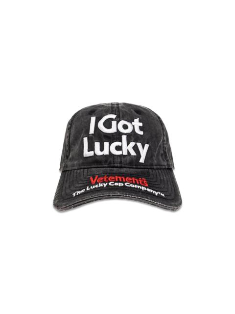 Vetements Lucky Cap 'Black'