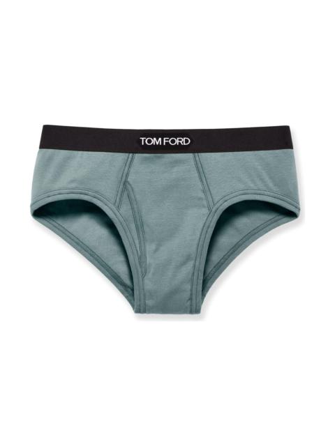 TOM FORD Brief Stretch Cotton Slip