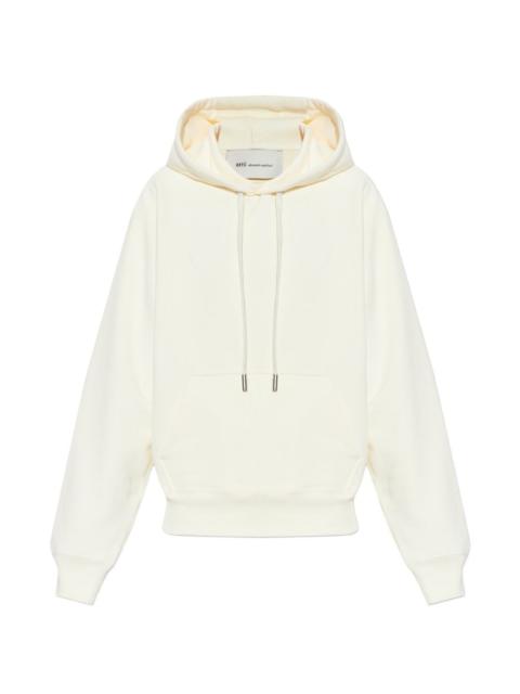 AMI Paris drawstring hooded sweatshirt