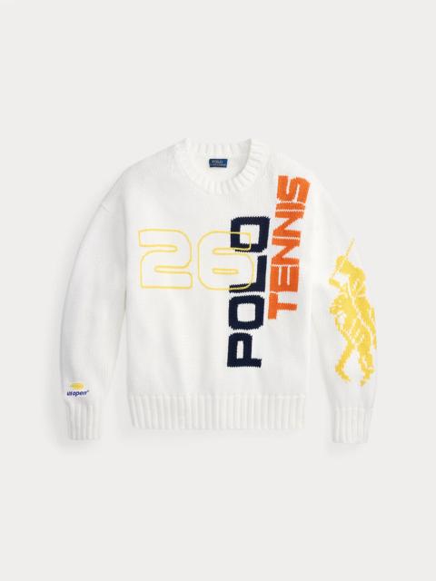 Polo Ralph Lauren US Open Graphic Logo Cotton Sweater