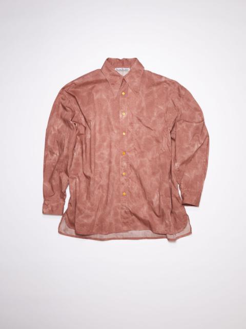Acne Studios Long sleeve shirt - Old pink