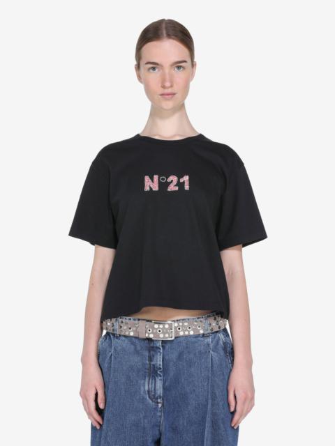 N°21 T-SHIRT WITH LOGO
