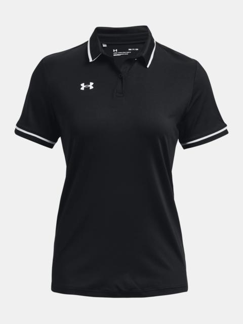 Under Armour Women's UA Team Tipped Polo