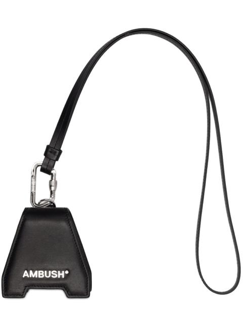 Ambush "A" leather Airpods case