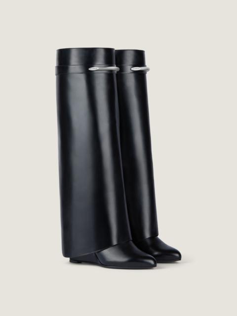 Givenchy SHARK PINCH BOOTS IN LEATHER
