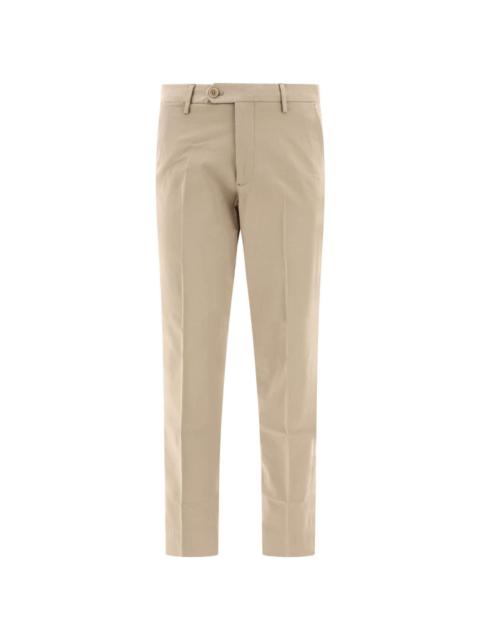 NN07 Wilhelm tapered stretch-twill trousers