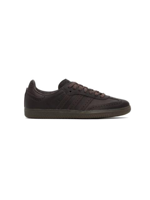 adidas Originals Brown Samba OG Sneakers