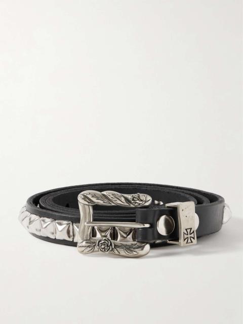 Enfants Riches Déprimés 2cm Studded Leather Belt