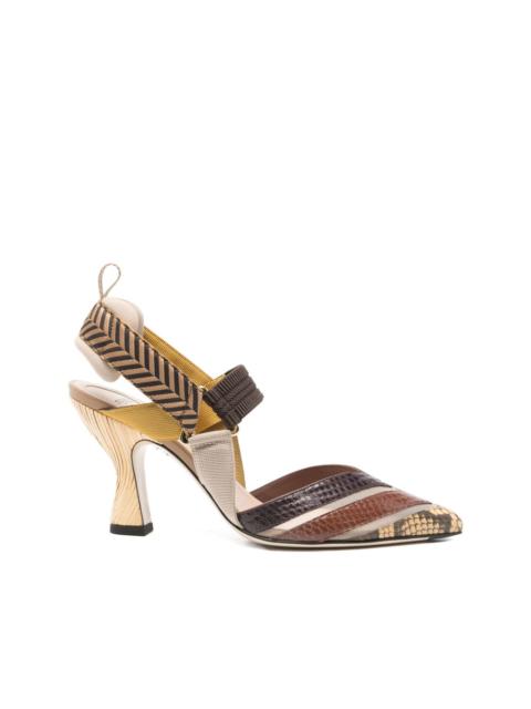 FENDI 85mm pointed-toe pumps