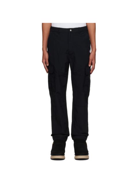 Marcelo Burlon County Of Milan Black Cross Cargo Pants
