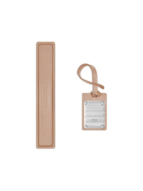 FPM Milano logo-detail luggage handle