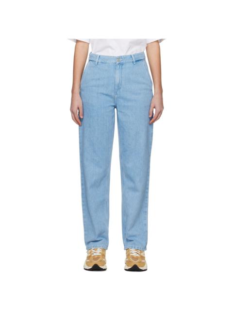 Carhartt Blue Pierce Straight Jeans