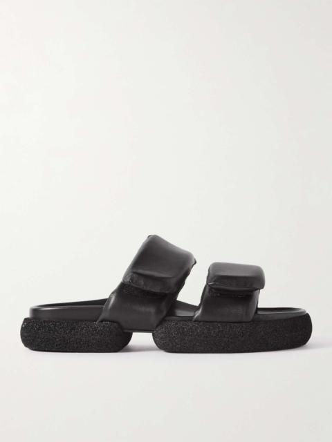 Dries Van Noten Padded Leather Sandals