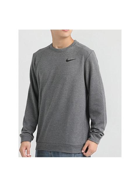 Nike Nike DRI-FIT Quick Dry Round Neck Pullover Gray CU6796-071