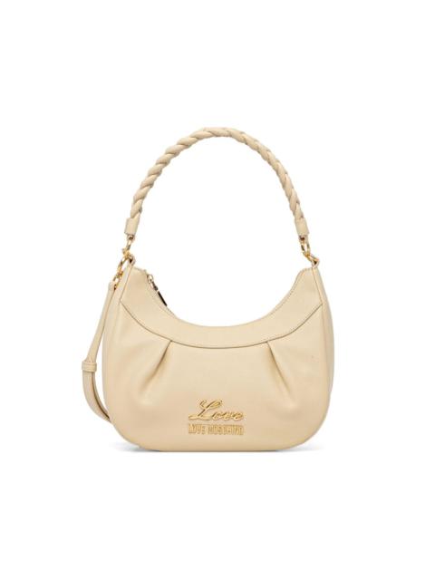 Moschino logo-lettering shoulder bag